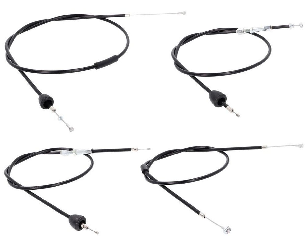 Bowdenzug Set schwarz