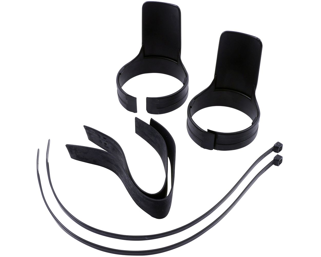 Gabelprotektoren VANEZ schwarz Paar Motorrad, Roller, Mofa, Enduro, Schaltmoped