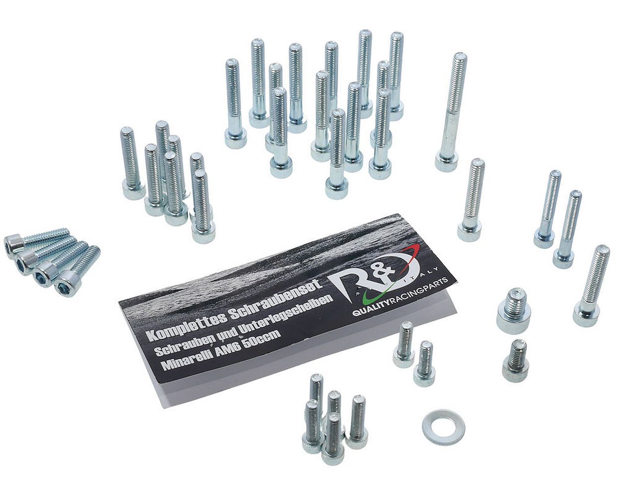 Schrauben Set R&D für Motor, Motorblock komplett Satz kompatibel für Minarelli AM6