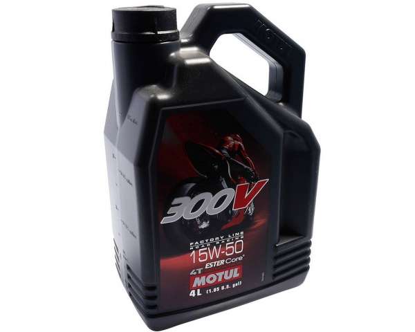 Motoröl MOTUL 4T 15W50 - 300V Factory Line Road Racing 4-Takt