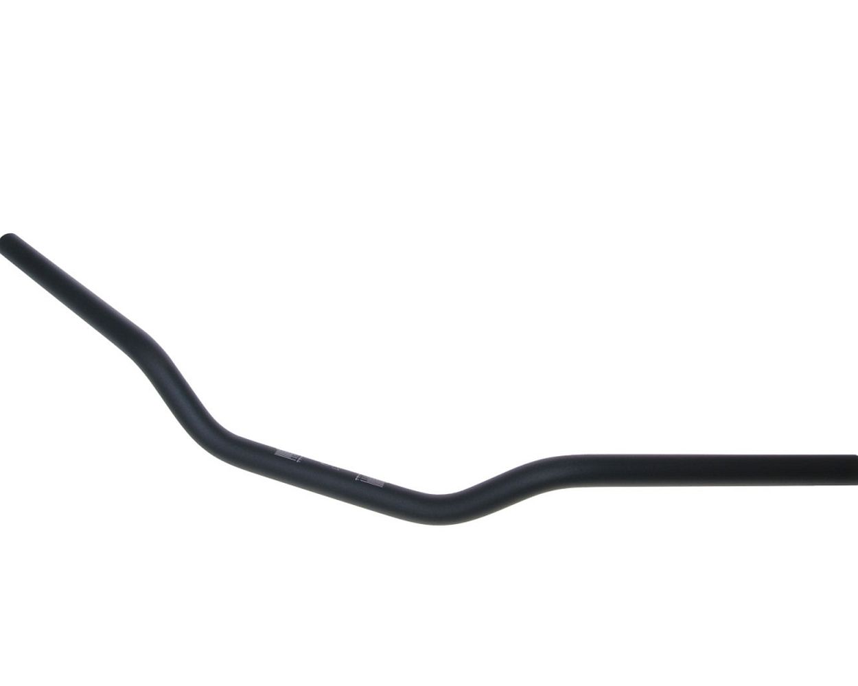 Lenker Motorrad Classic Aluminium 22 mm - 730 mm SCHWARZ MATT