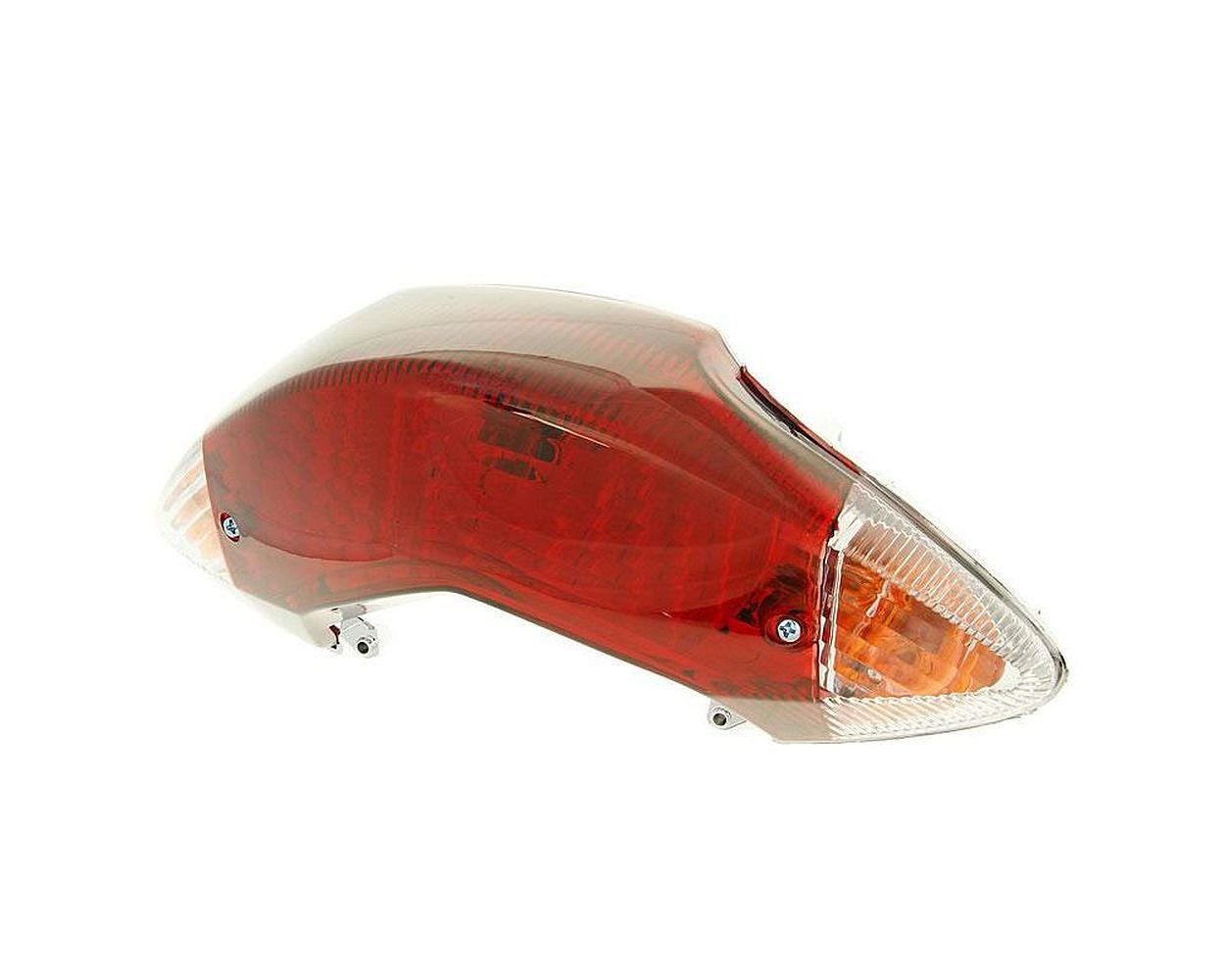 Rücklicht komplett rot / weiß -, 50 RR