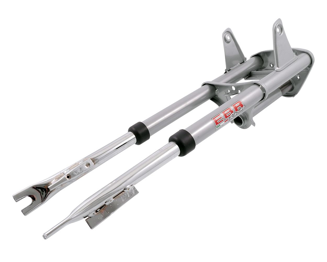 Gabel komplett chrom
