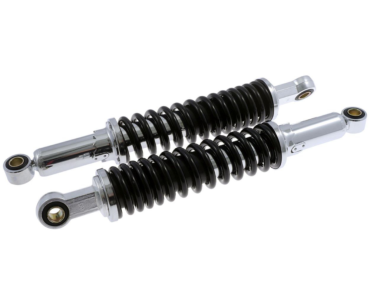 Stoßdämpfer 335 mm schwarz Set universal MT/MB Moped