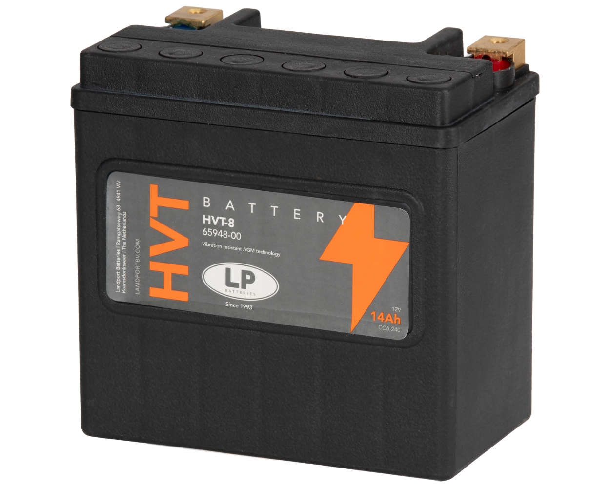 Batterie LANDPORT HVT-8 12 V 14 Ah AGM 148x86x144 mm