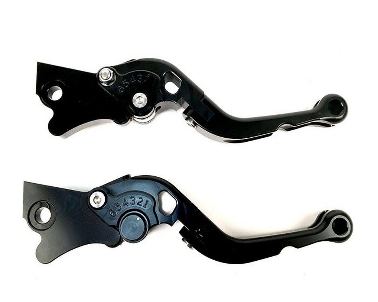 Bremshebel Set BGM Sport, schwarz, einstellbar klappbar