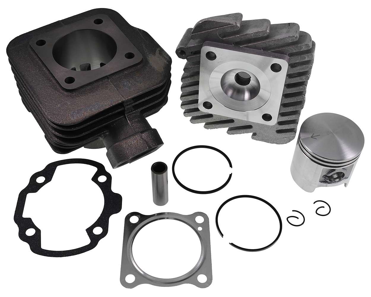 Kit Cylindre 70cc Sport 2EXTREME Pour Peugeot Speedfight 1 50 LC - Inclus Bougie NBK BR9HS - Augmentation Puissance Moteur 2T