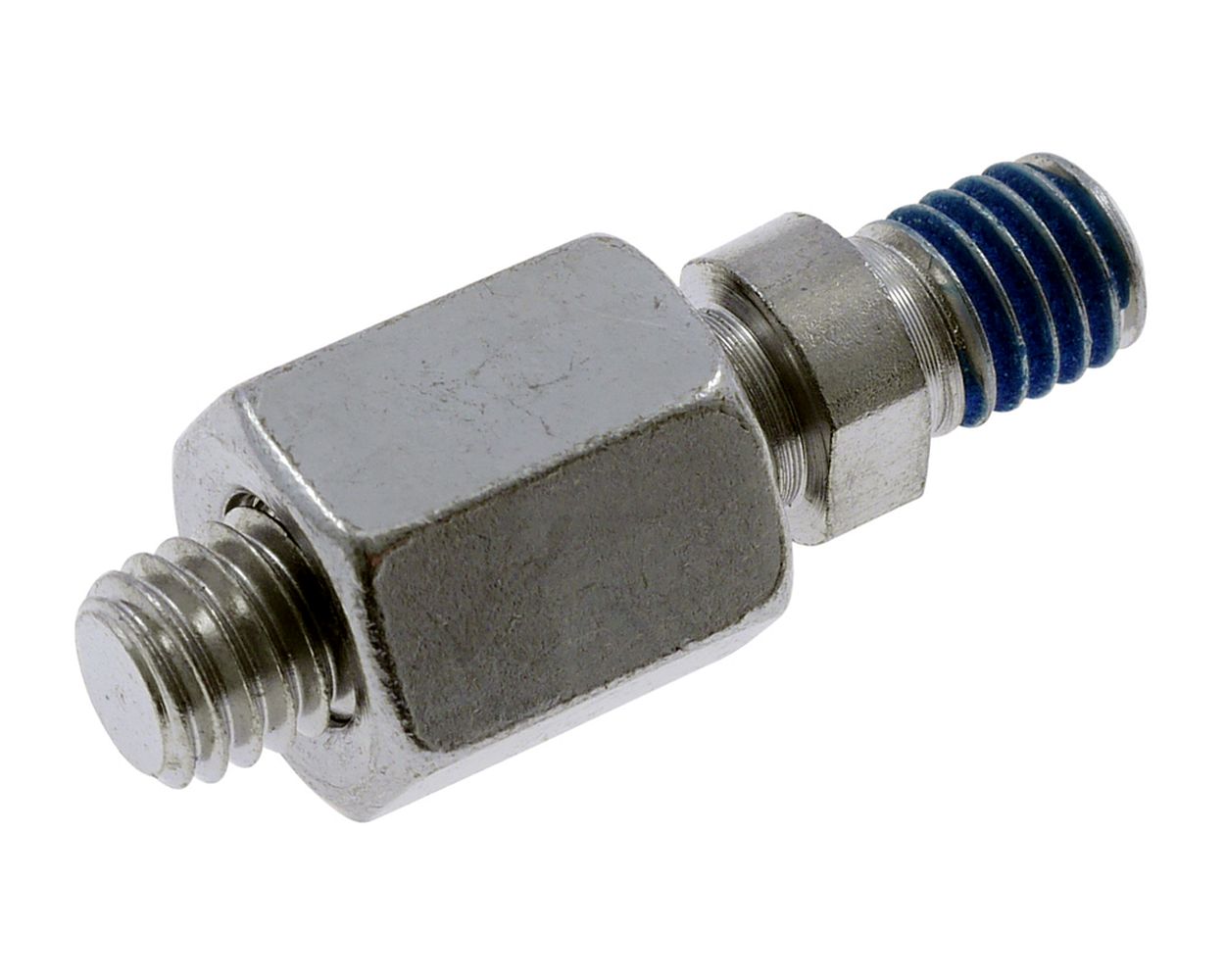 Spiegeladapter M8x1.25 auf M8x1.25 mm rechtsgewinde, chrom, Adapter Spiegel
