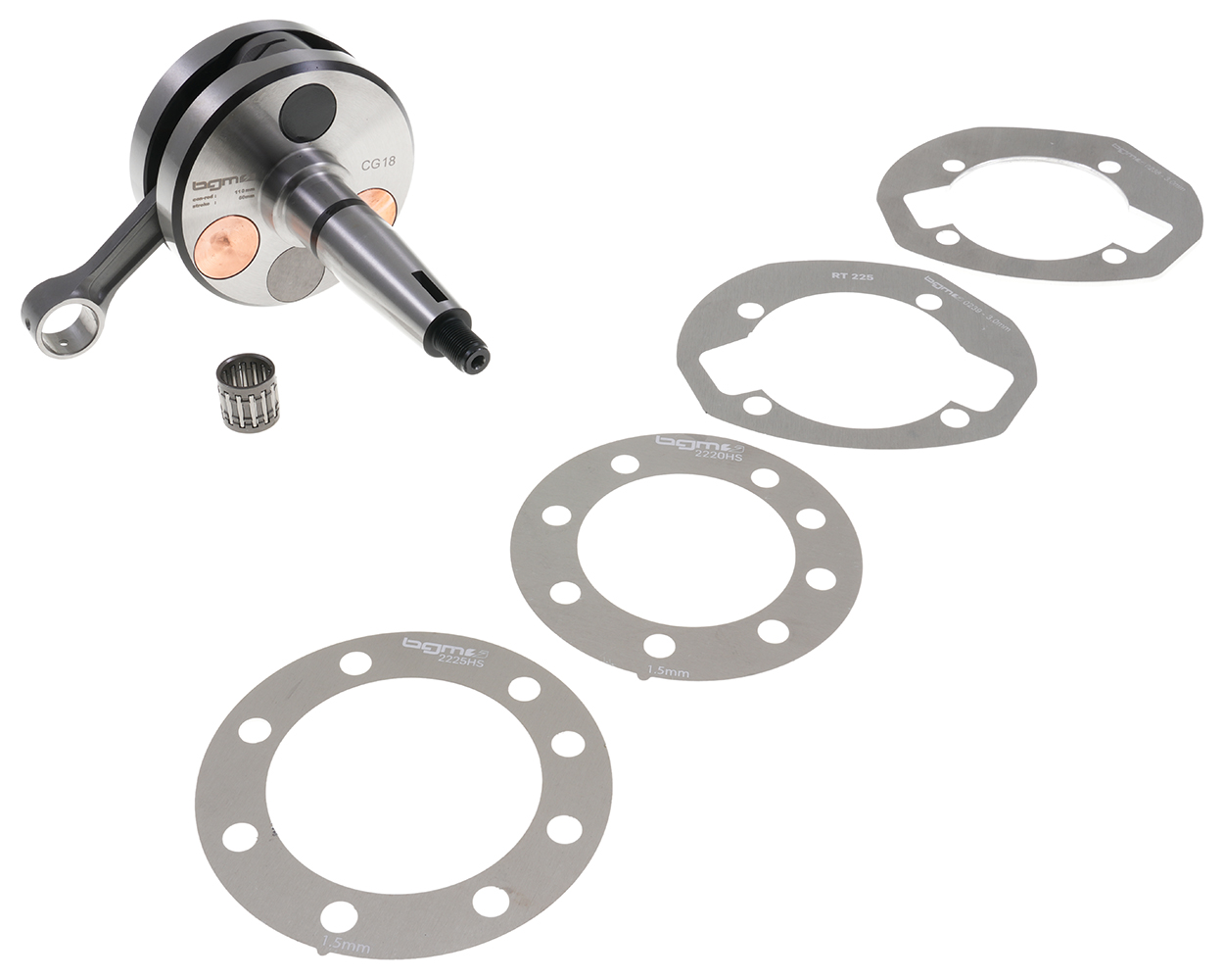 Kurbelwelle BGM Pro HPC Competition 60 mm Hub, 110 mm Pleuel