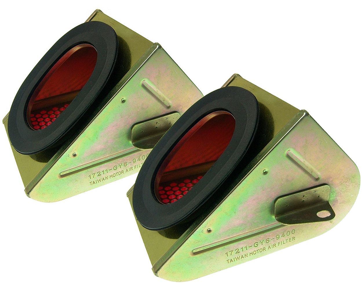 Set 2x Luftfilter Einsatz 17211 125 cc, 150 cc GY6 China 4-Takt