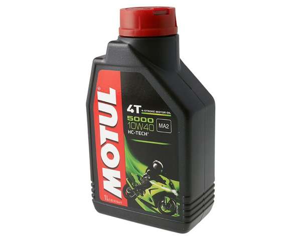 Huile moteur MOTUL 4T 10W40 5000 4 temps