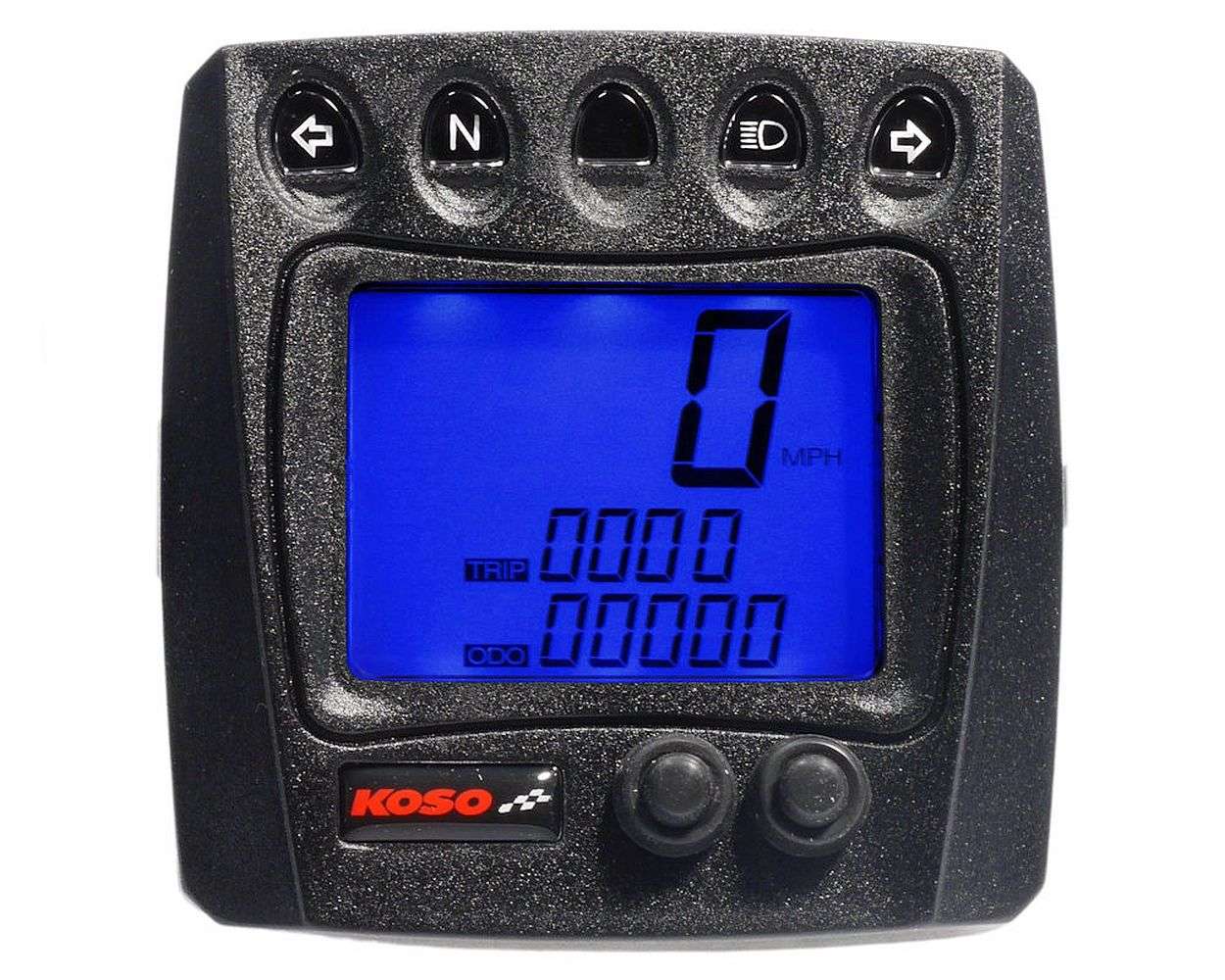 Kaboページ BB007B16 Tachometer KOSO XR-SA Digital Ölanzeige Blau 199km/h