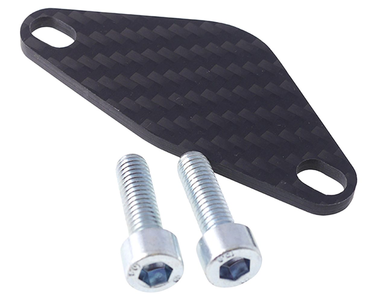 Abdeckung E-Starter Carbon / stehend