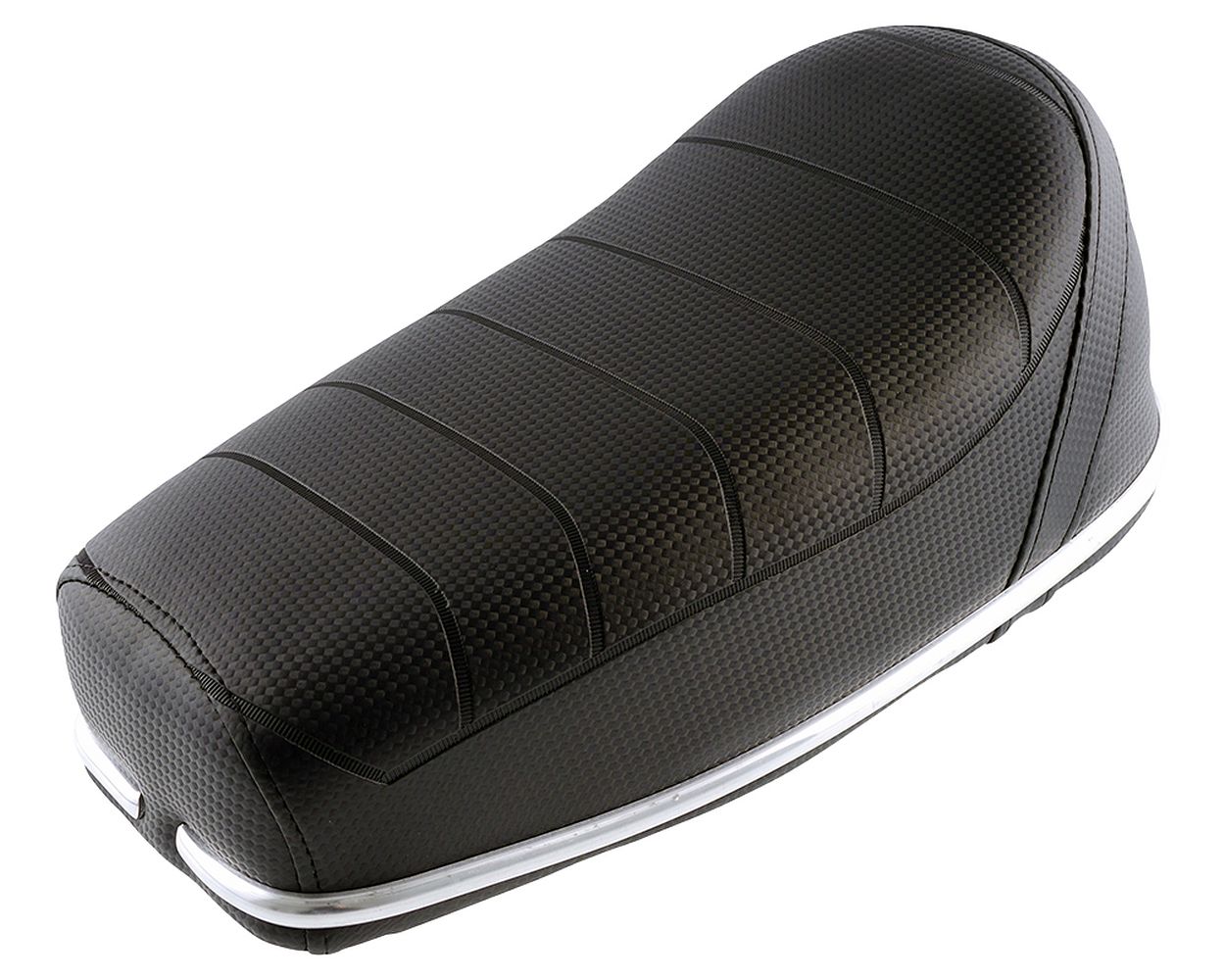 Sitzbank Sattel 39x20x15 cm carbon look SCORPEX Quad, ATV, Mofa, Moped, universal