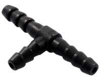 Benzinschlauch T-Stück 6mm schwarz