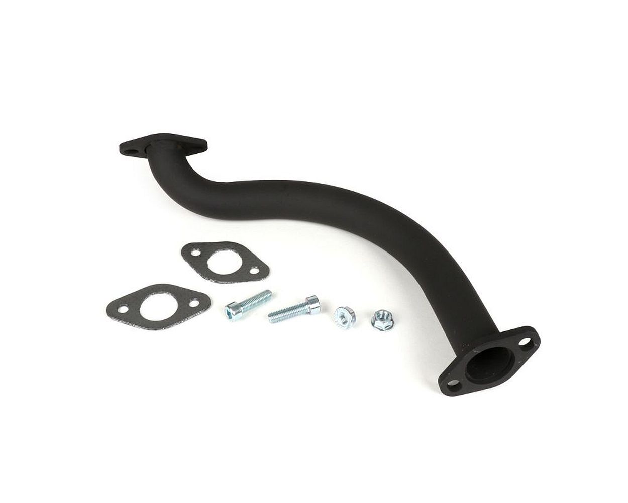 Krümmer Auspuff BGM D30 mm Stahl, schwarz für Sito / Faco Banane