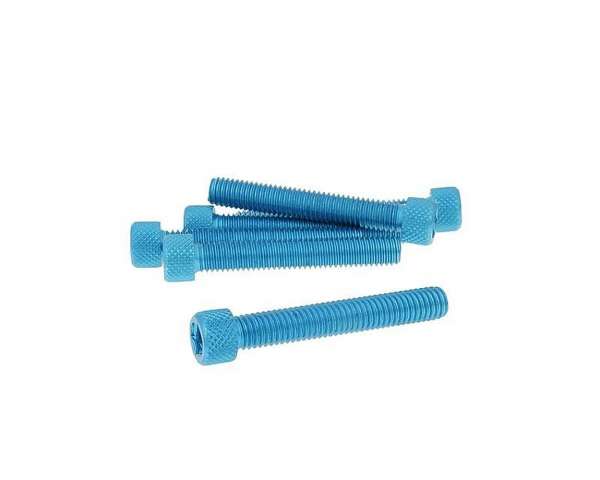 Kit de vis 6 pièces hexagonales en aluminium - M8 50mm
