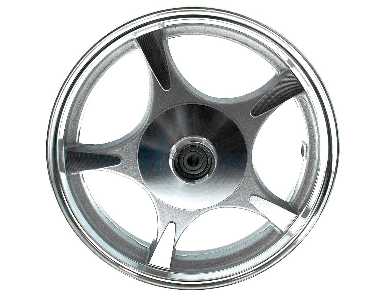Felge vorne Scheibenbremse 10 Zoll 5 Speichen Stern Alu