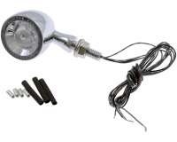 Blinker LED / Rücklicht Kellermann Bullet 1000 DF, chrom , klares Glas, Motorrad