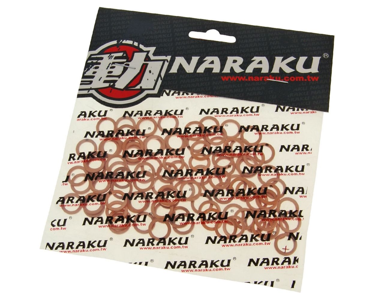 Dichtringe Kupfer NARAKU 8x12x1,5 mm 100 Stück