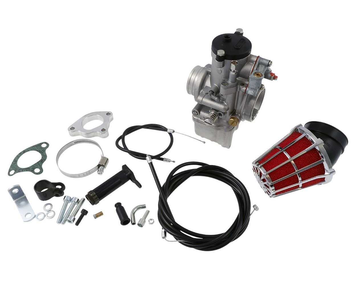 Vergaserkit MALOSSI PHF 34D inkl. Klappchoke