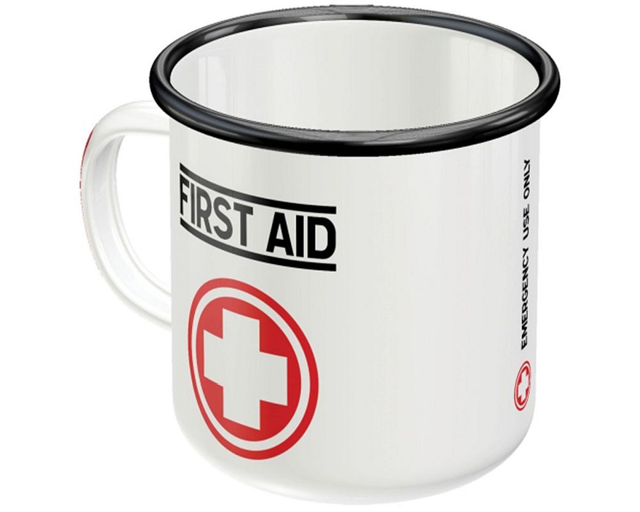 Tasse Emaille-Becher NOSTALGIC ART First Aid