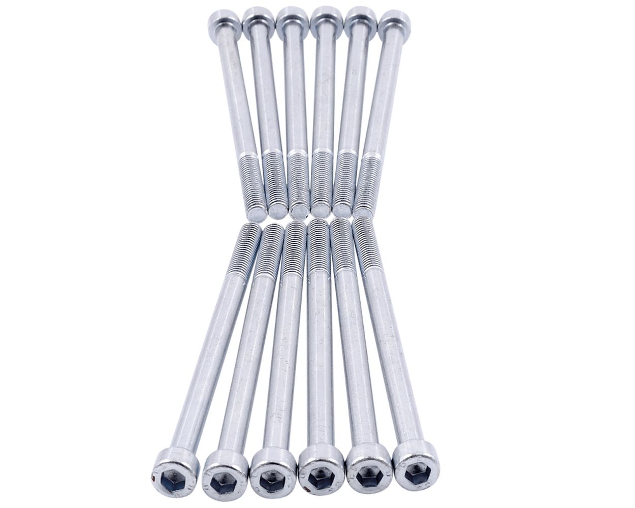 Sechskant Schraube M6x100 (12 Stück)