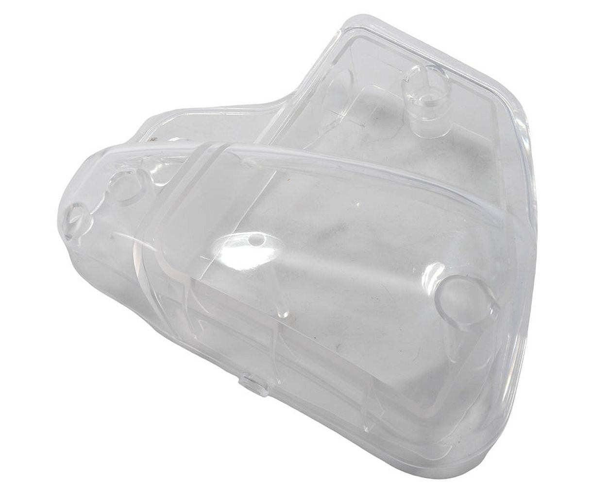 Luftfilterkastenabdeckung stehend weiß transparent
