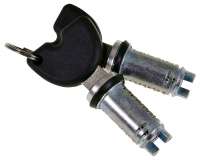 Schlosssatz Schließzylinder Set mit 2 Schlüssel kompatibel für Gilera Runner 50-200, Piaggio Fly, NRG, ZIP, Vespa LX, LXV, S 50 Roller Ersatz