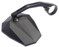 Lenkerendenspiegel HIGHSIDER Stealth-X6 lang schwarz rechts oder links, mit ABE Roller, Motorrad, Schaltmoped, Quad, Vespa