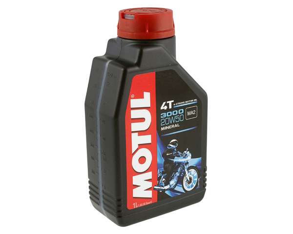 Huile moteur MOTUL 4T 20W50 3000 4 temps