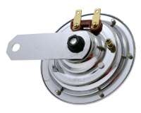 Hupe 12 V, 100mm in Chrom, Motorrad, Roller, Quad usw